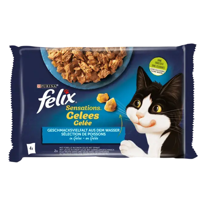 Felix Sachet Nourriture humide pour chats 4 pièce