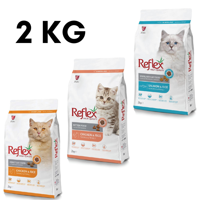 Reflex Sterilised Adult and Kitten Cat Food 2 Kg