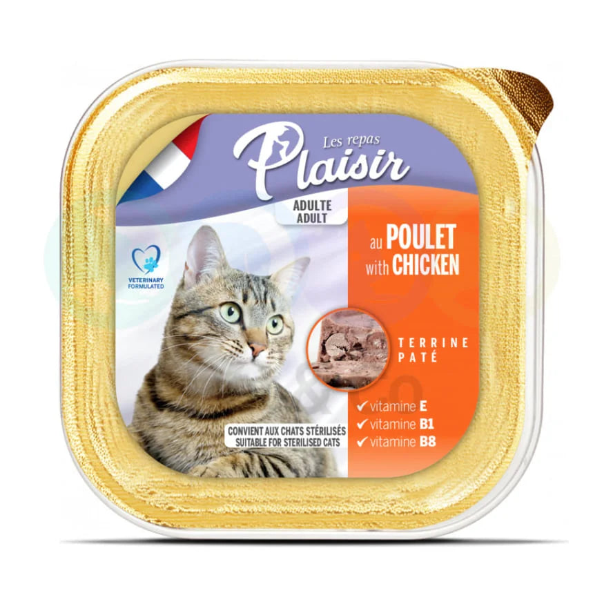 Plaisir patté pour chat adult