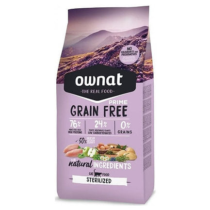 Ownat Grain Free Prime Sterilized 3KG - 8KG