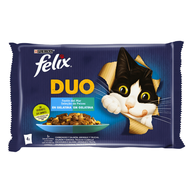 Felix Sachet Nourriture humide pour chats 4 pièce