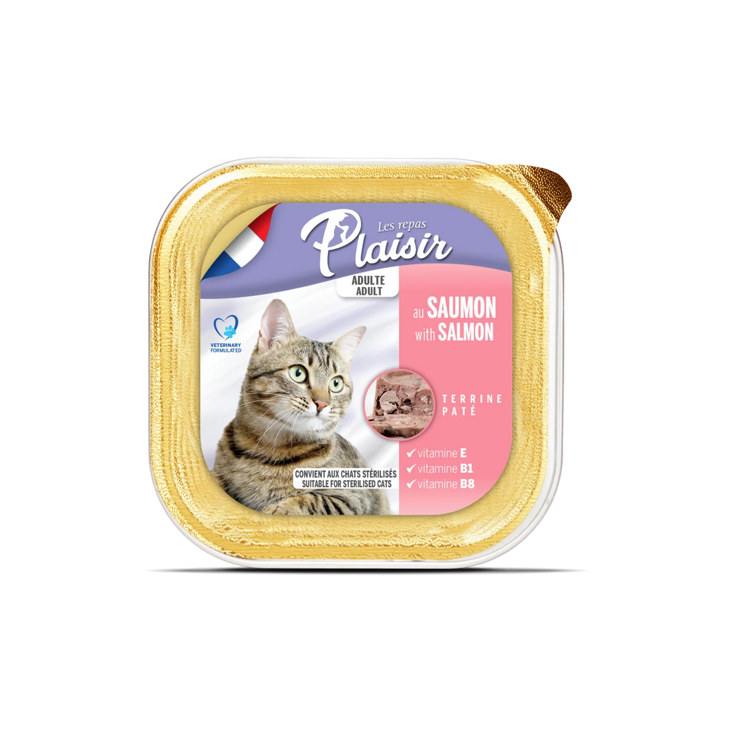 Plaisir patté pour chat adult