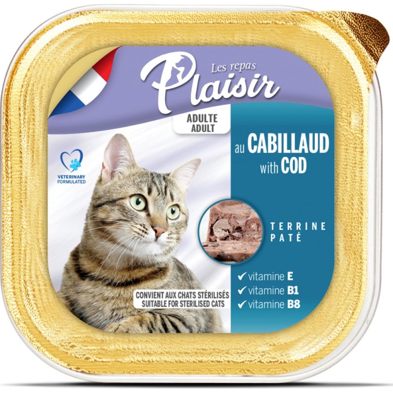 Plaisir patté pour chat adult